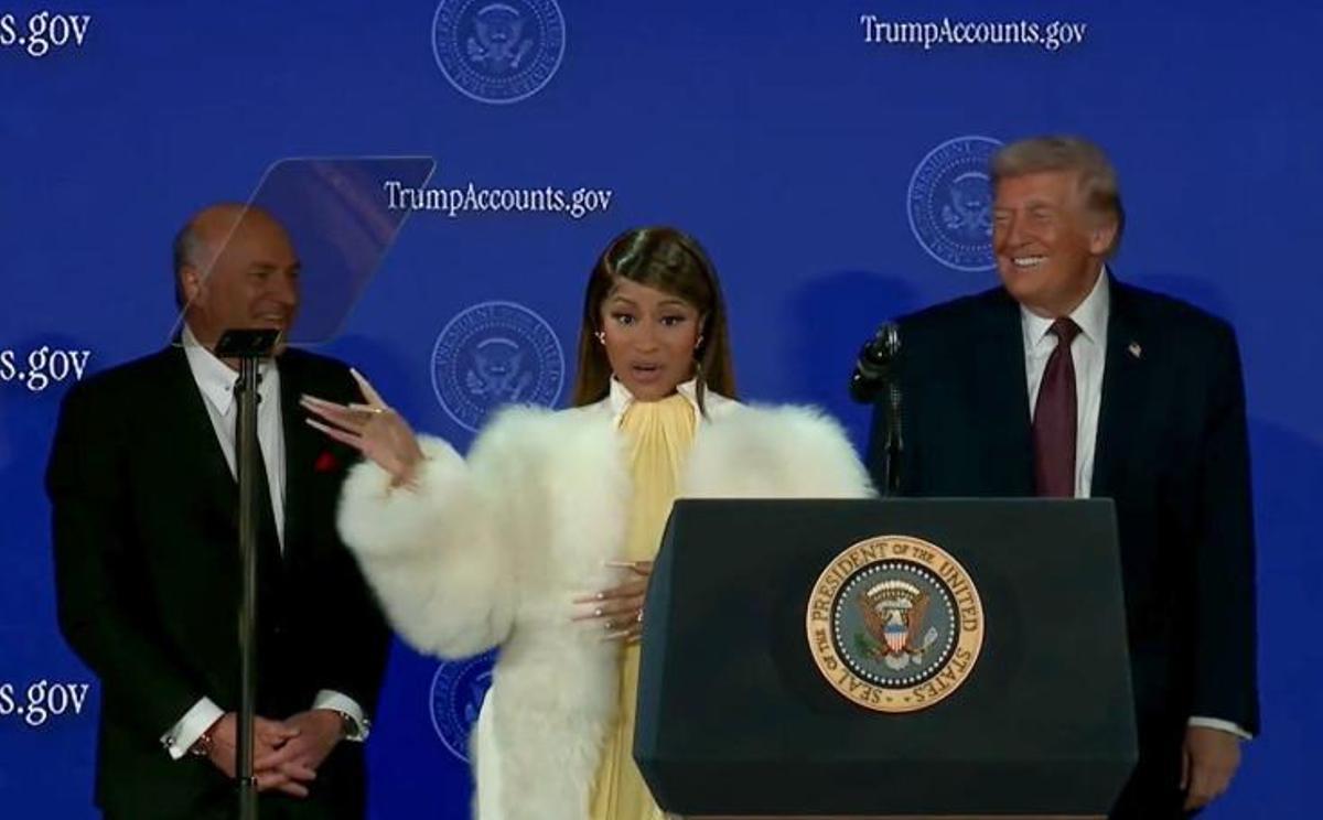 Nicki Minaj amb Trump