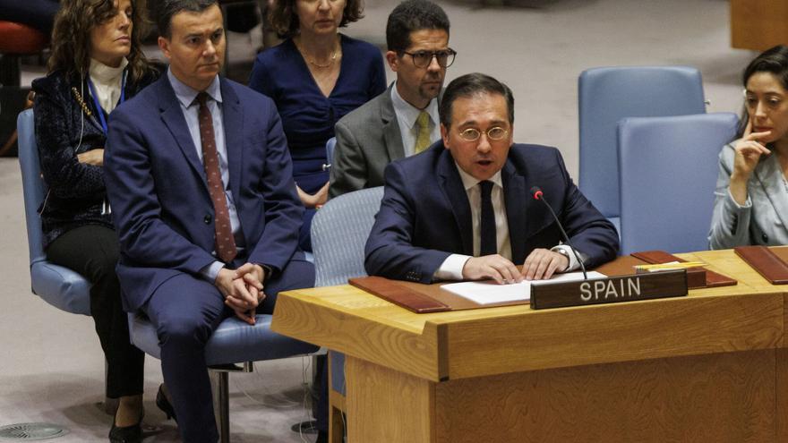 España lleva este jueves a votación en la ONU la resolución impulsada con Palestina para exigir el alto el fuego en Gaza