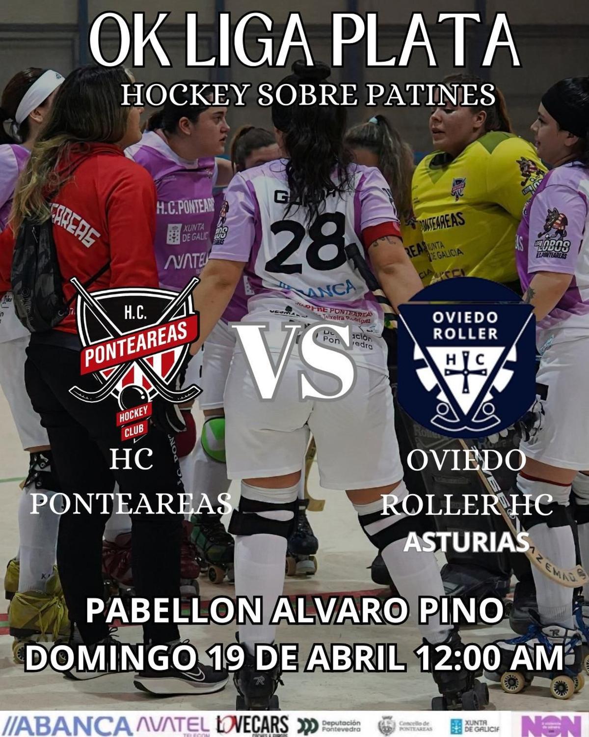 Cartel del partido.