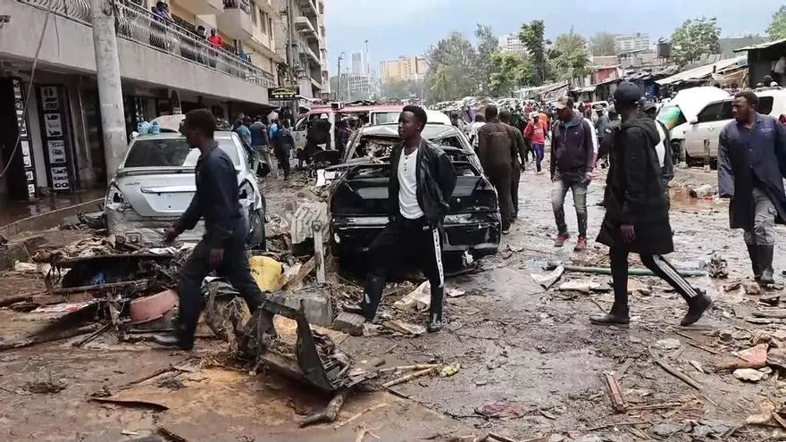 Las inundaciones en Nairobi dejan al menos 23 muertos