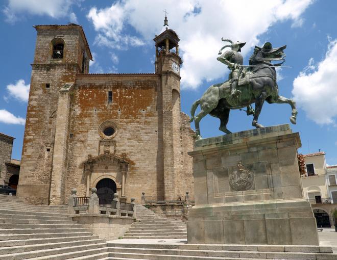 La Plaza Mayor de Trujillo es un tesoro arquitectónico