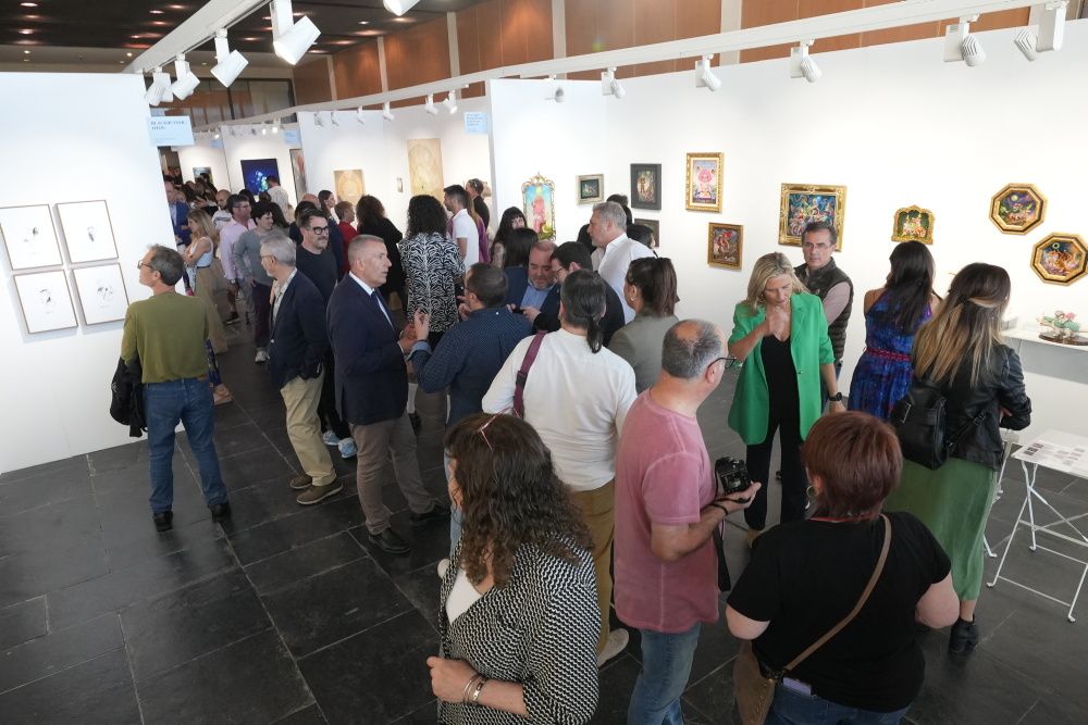 Las mejores imágenes de la inauguración de la Feria de Arte Contemporáneo MARTE en Castelló
