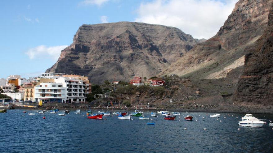 Playa de Vueltas, en el municipio gomero de Valle Gran Rey.