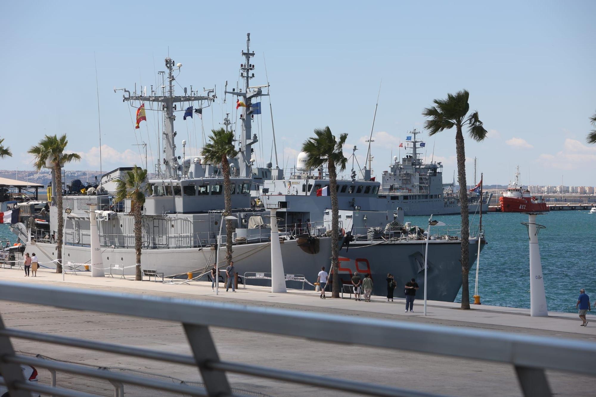 Maniobras de la OTAN en aguas de Alicante y Baleares