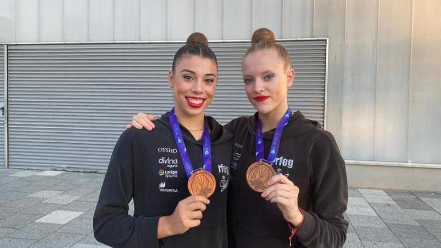 Patricia Pérez y Mireia Martínez logran tres medallas en la Copa del Mundo