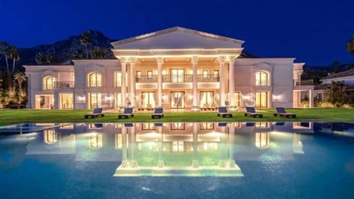 La villa Bellagio en la localidad malagueña de Marbella, la vivienda más cara en España