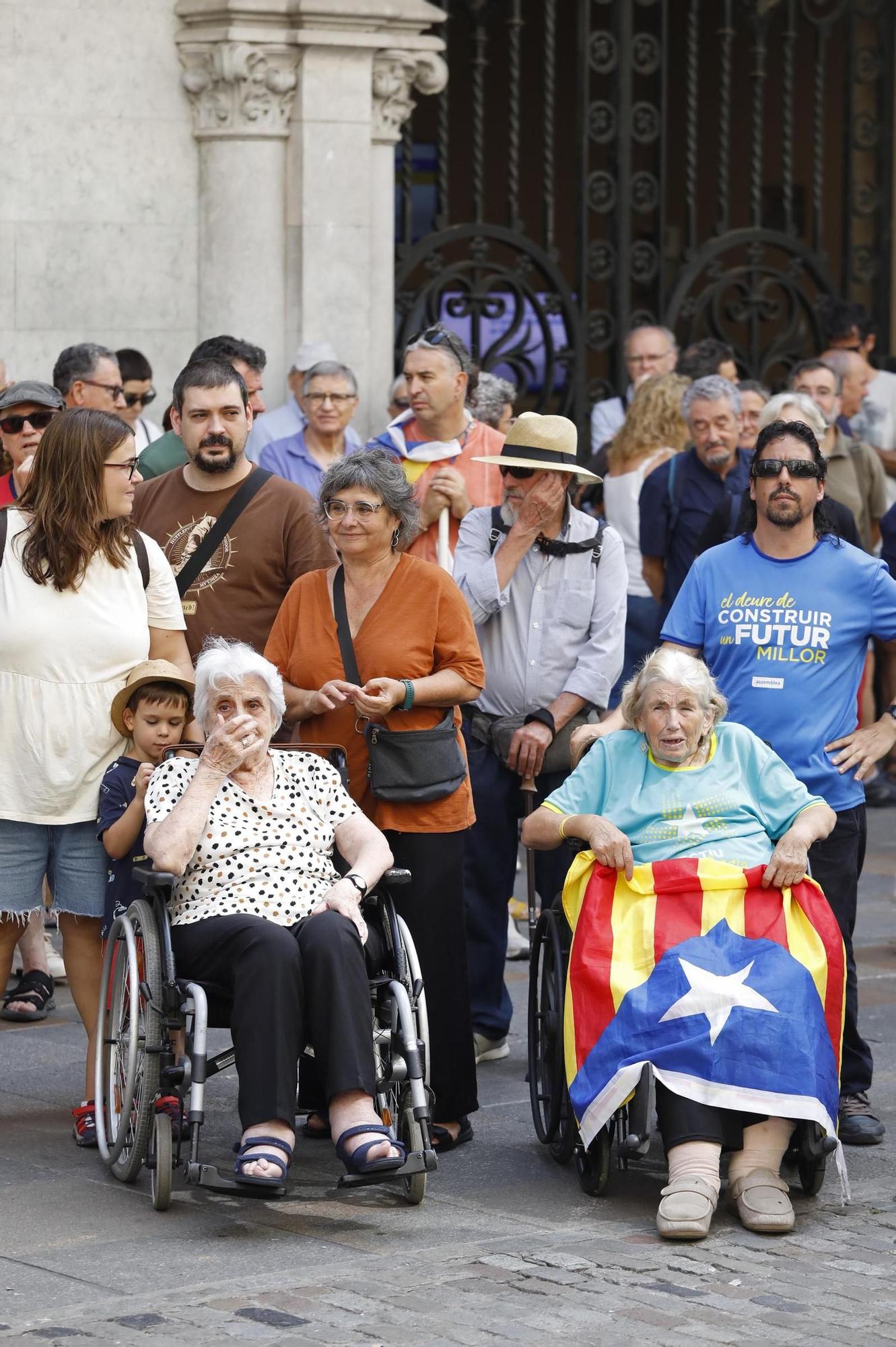 La manifestació de Girona de la Diada, en imatges