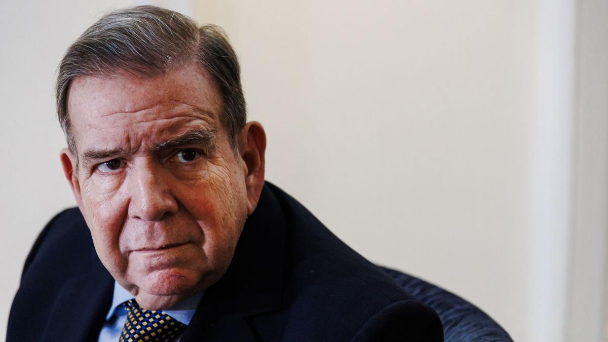 El excandidato presidencial venezolano Edmundo González.