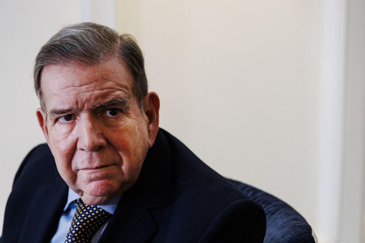 El excandidato presidencial venezolano Edmundo González.