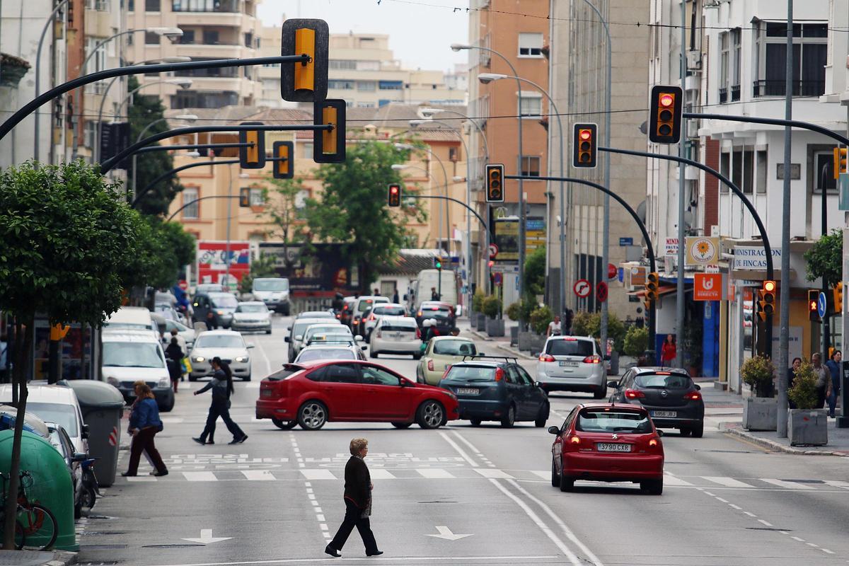 Vistas de la calle Eugenio Gross.