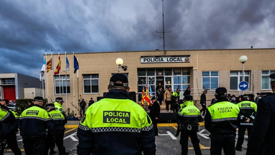 Imagen del retén principal de la Policía Local de Torrevieja