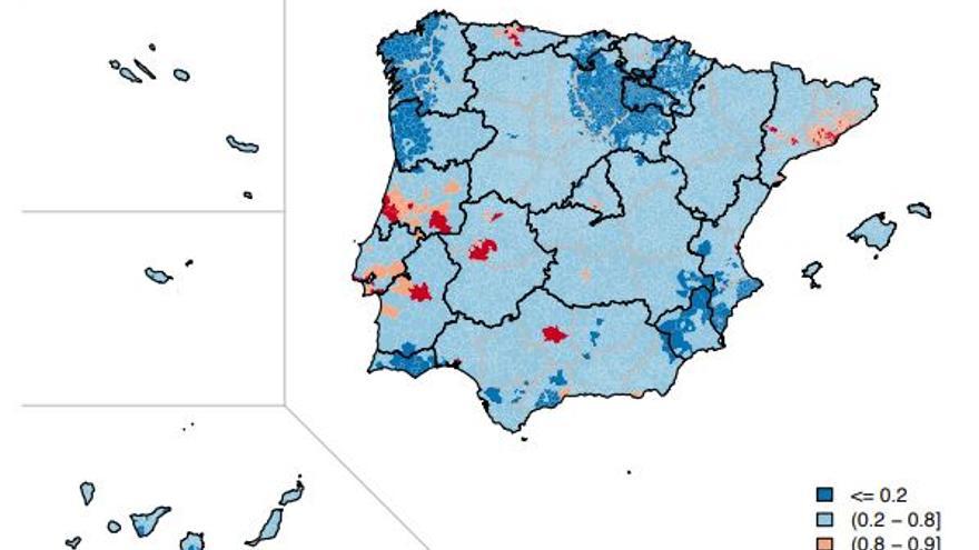 Atlas de la mortalidad por cáncer en España y Portugal (2003-2012).