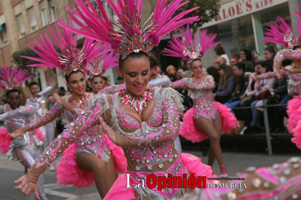 Segundo gran desfile del Carnaval de Águilas 2019