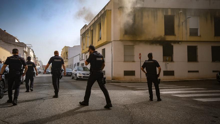 Los okupas provocan dos incendios más en el piso de San Roque de Badajoz