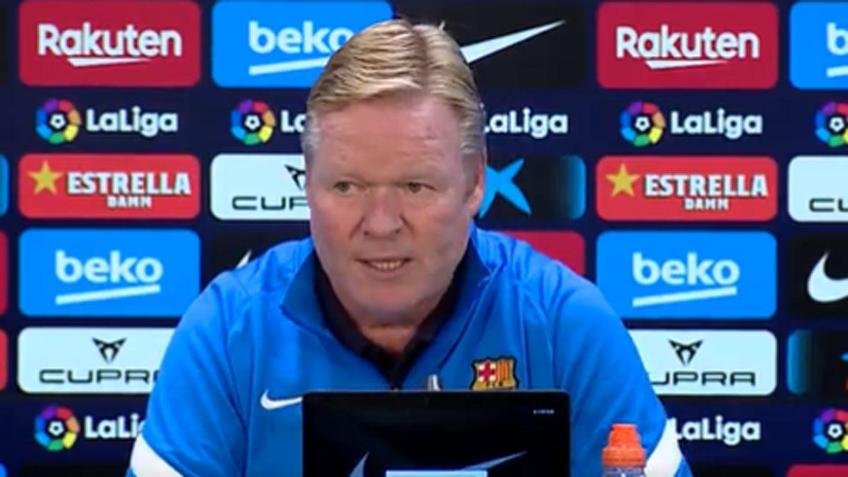 Koeman: Queremos que Dembélé se quede, es un jugador importante