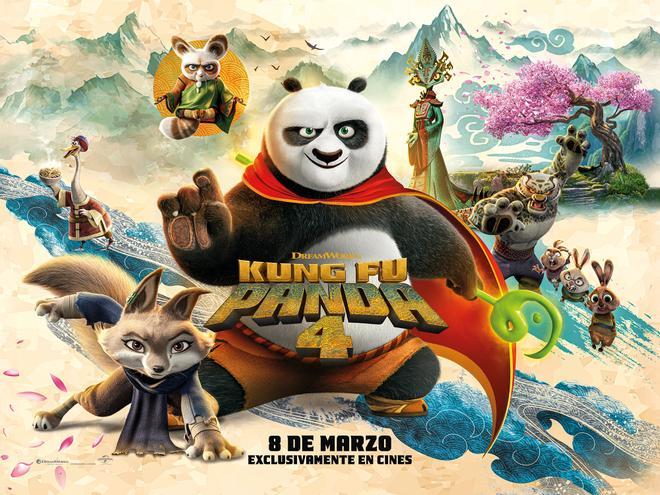 #KungFuPanda 4. 8 de marzo en cines.