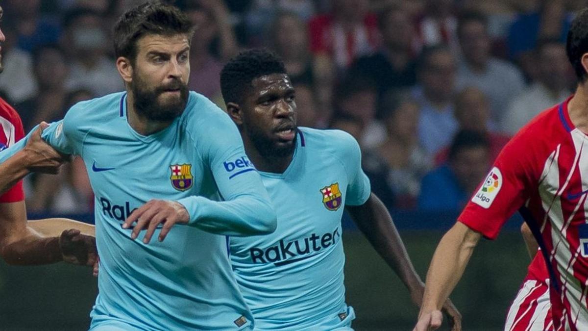 Piqué y Umtiti mantienen una buena amistad tanto dentro como fuera del terreno de juego