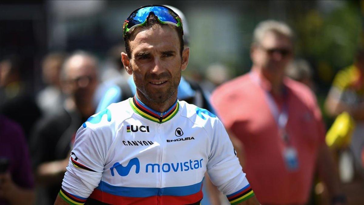 Alejandro Valverde comandará Movistar en La Vuelta.