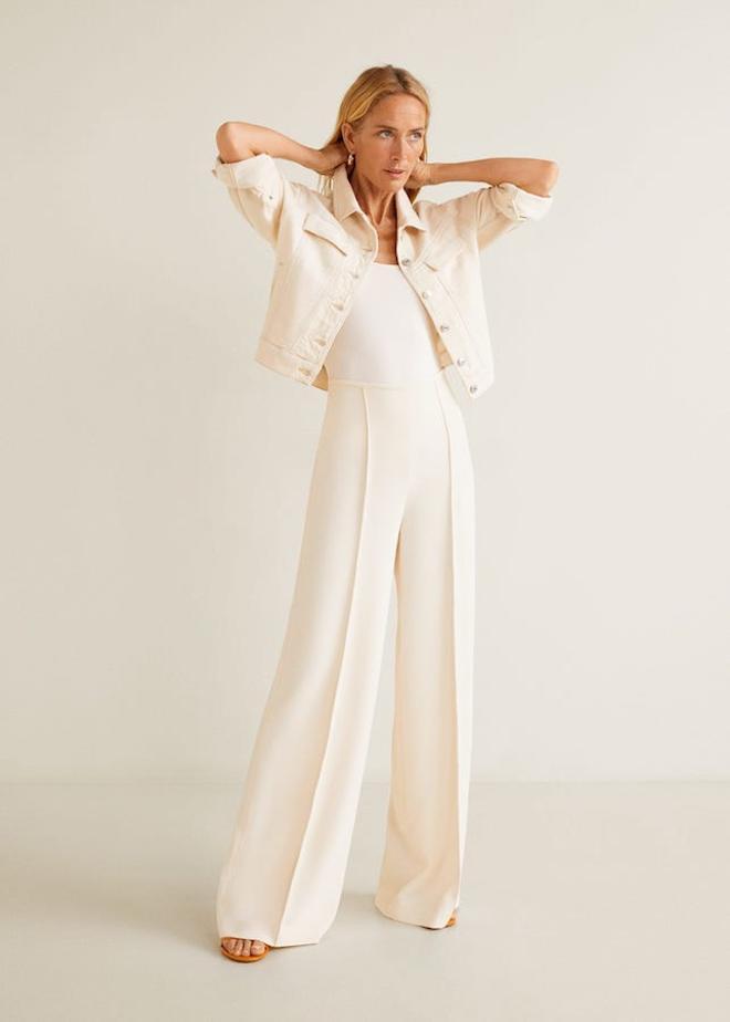 El pantalón classic white