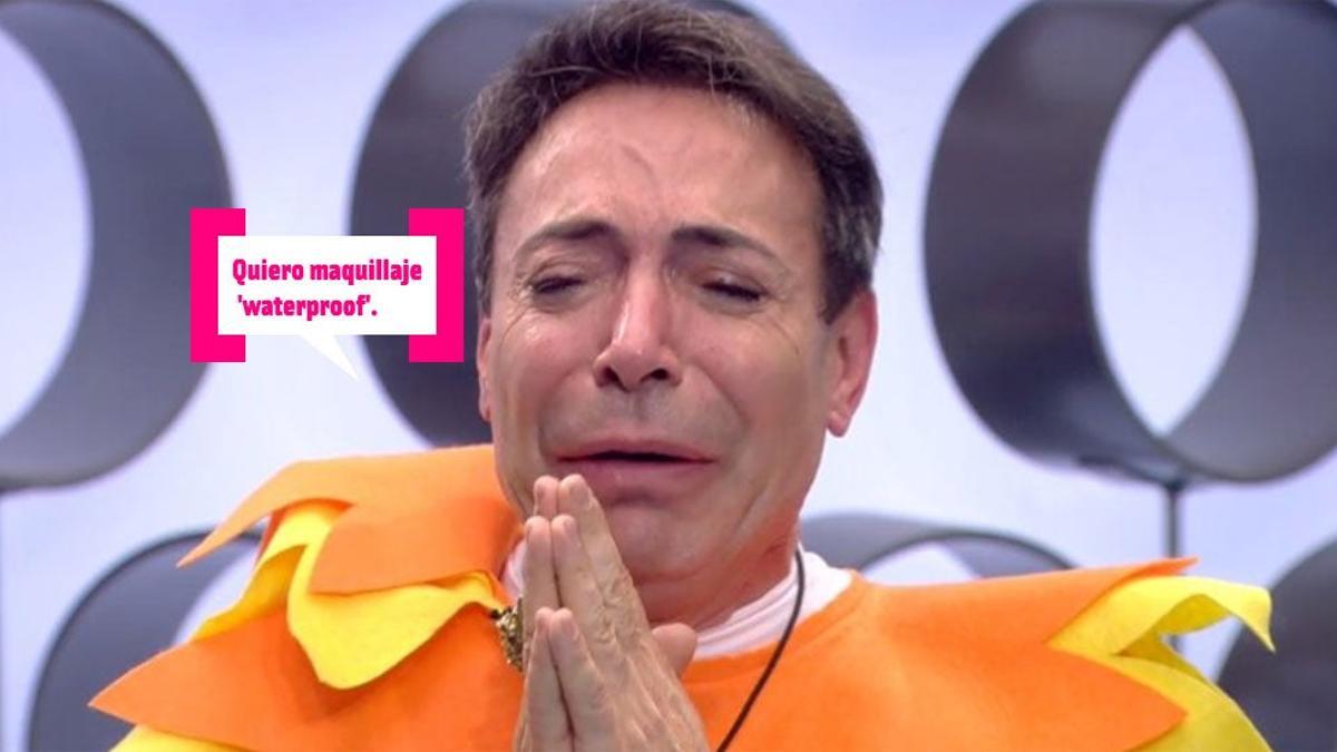 Joao llora al escuchar a su madre