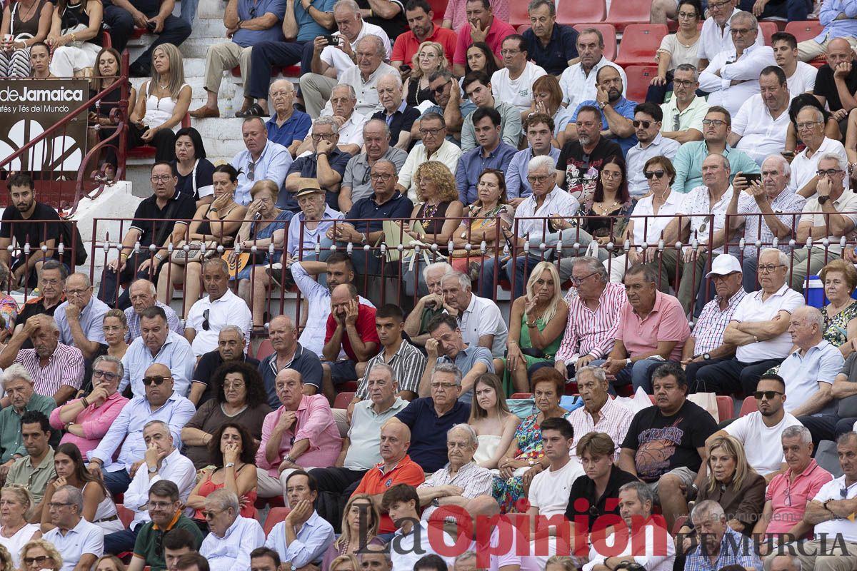 Así se vivió el quinto festejo de la Feria Taurina de Murcia en los tendidos