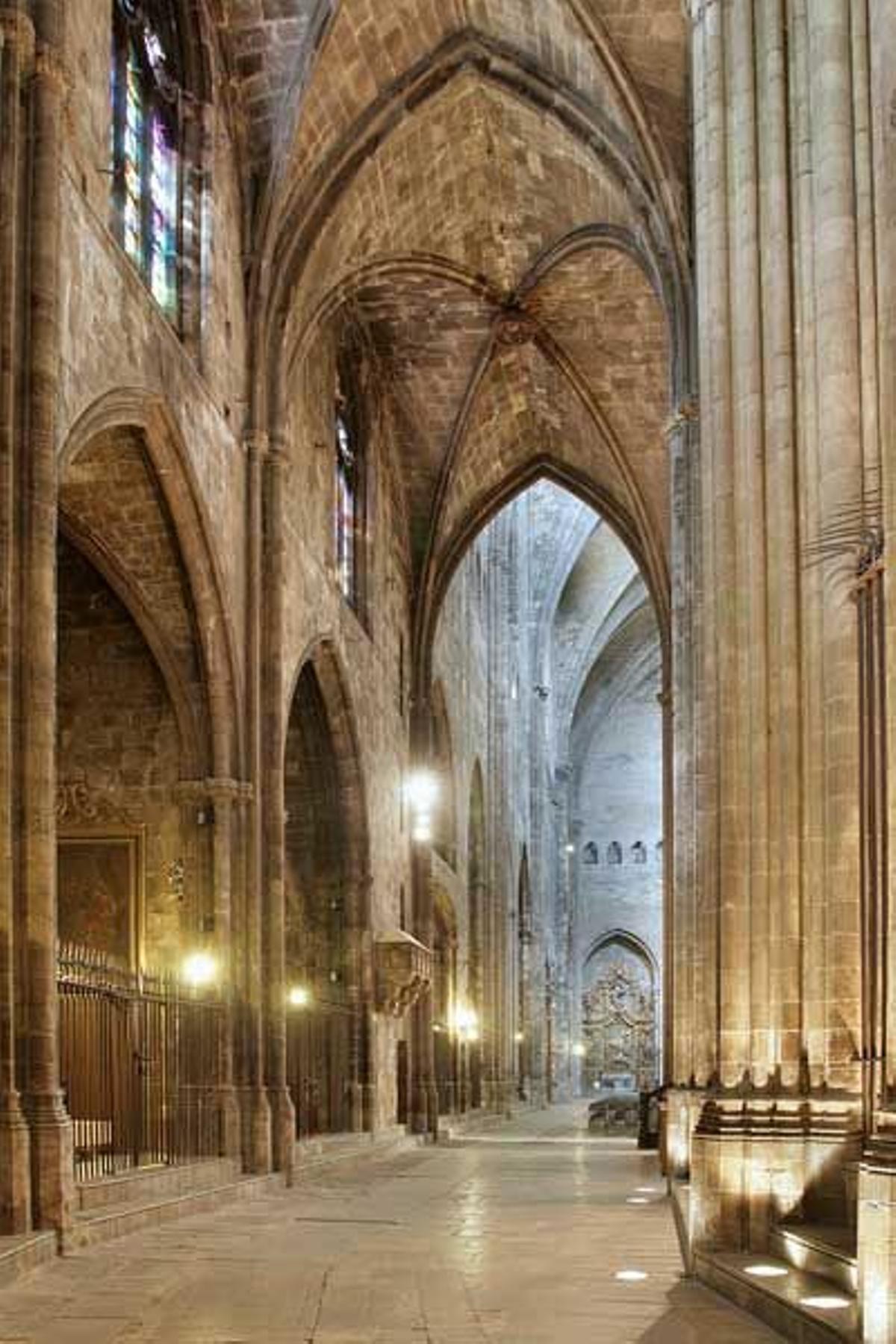 Interior de la Catedral de Girona.