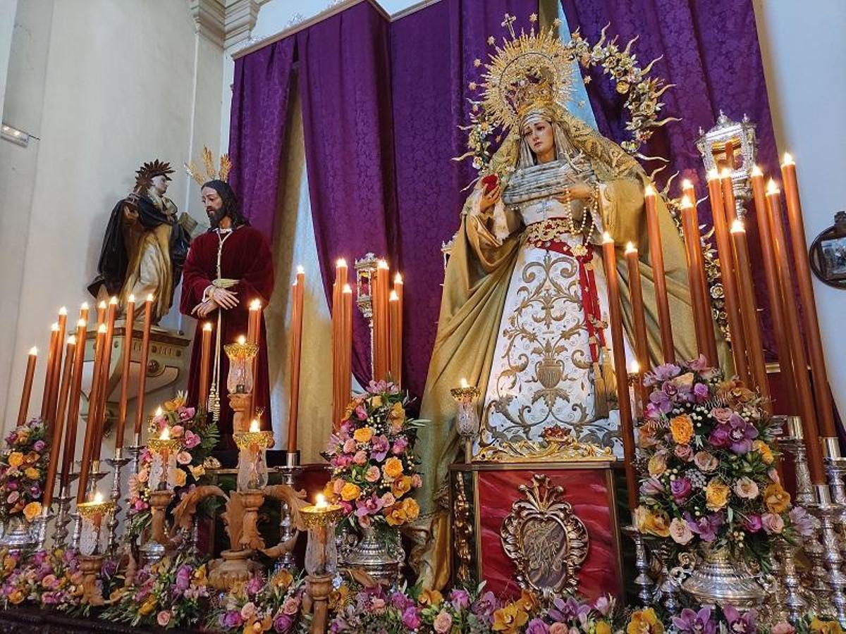 Domingo de Ramos, Domingo de altares