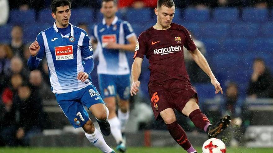 El Barça debe remontar un 0-1 para evitar caer en cuartos contra el Espanyol