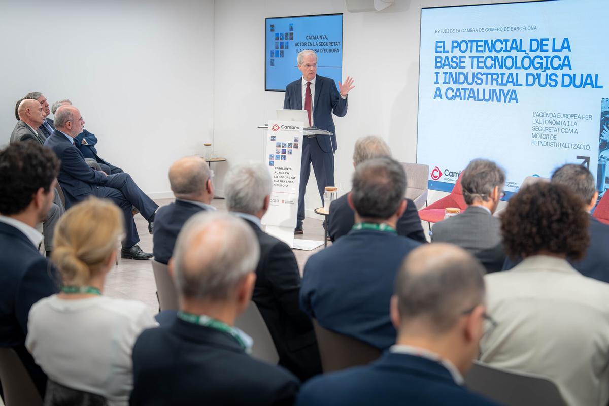 Jornada “Catalunya, actor en la seguretat i la defensa d’Europa”, organizada por la Cambra de Comerç