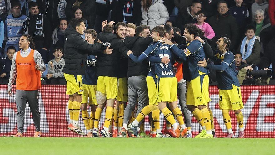 Kike García sostiene el pulso del Espanyol por Europa ante un Celta plano