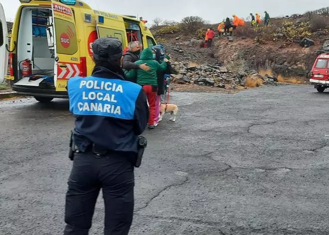 Localizado en Adeje, gracias a su perra, el hombre que desapareció el jueves