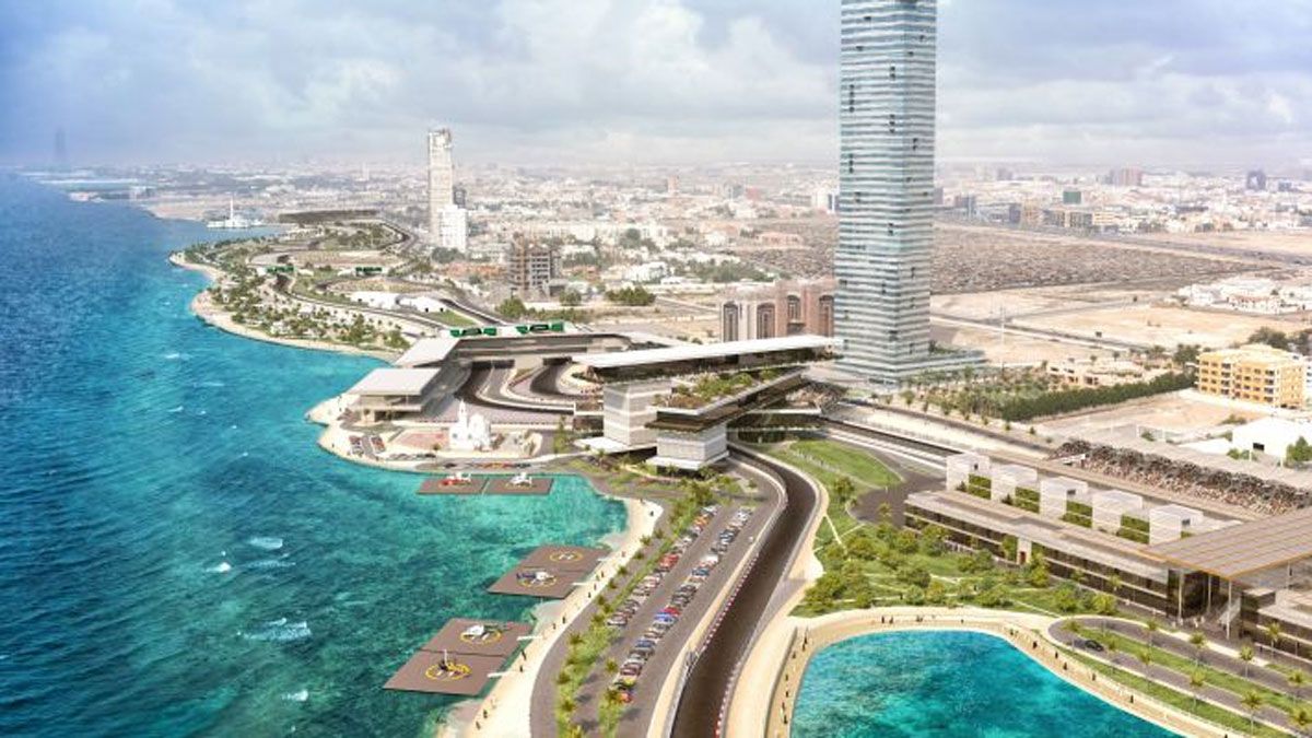 Jeddah se estrenará en la F1 en 2021 con su circuito urbano