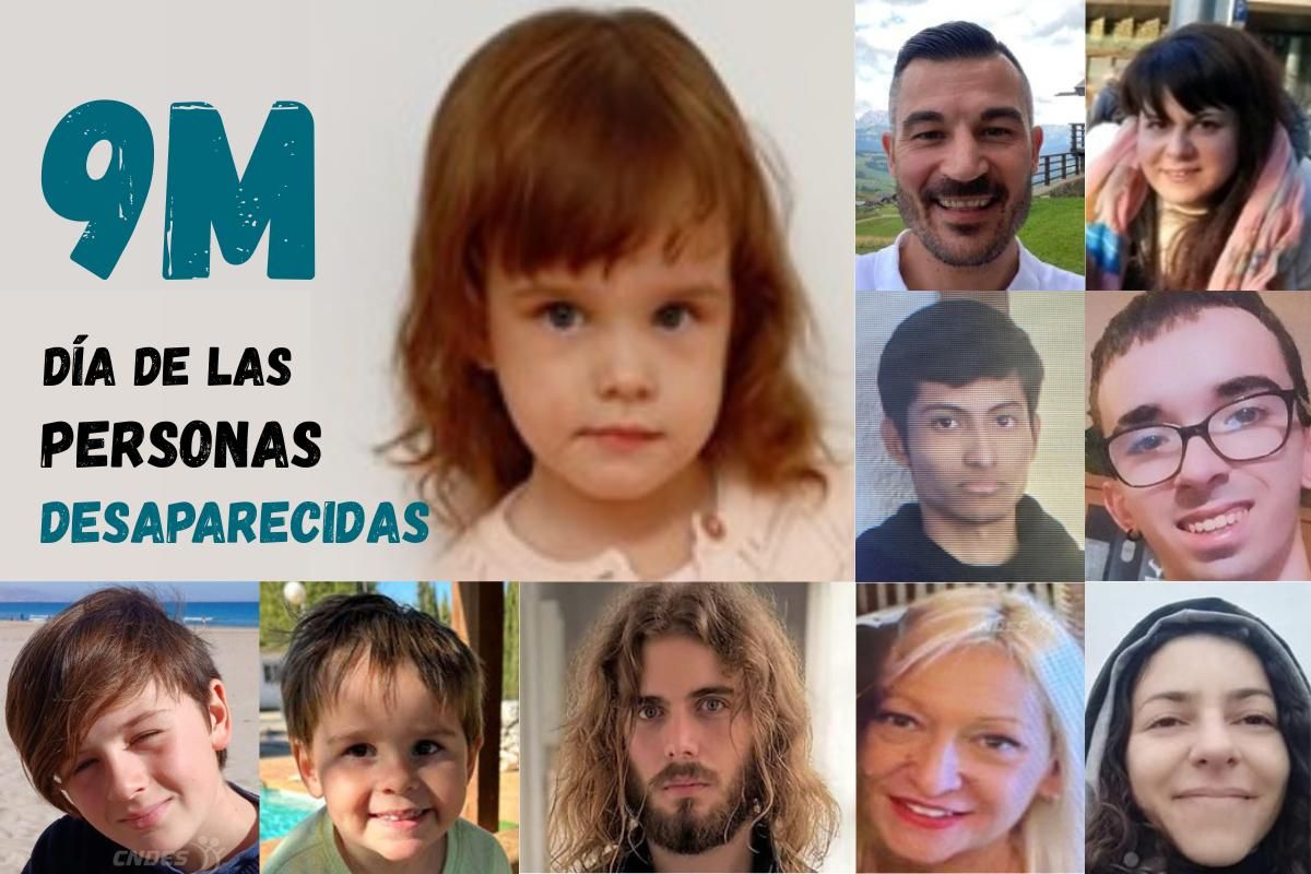 DÍA PERSONAS DESAPARECIDAS | 9 M: Día de las Personas Desaparecidas. Diez casos de desapariciones sin causa aparente en los últimos meses