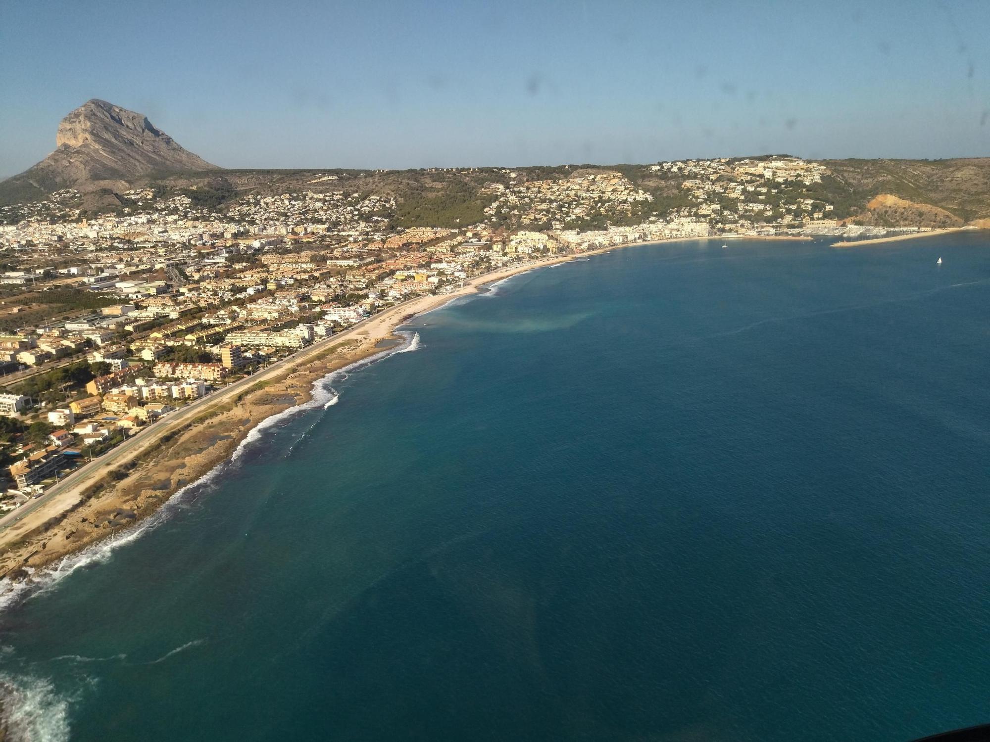 Xàbia, al vuelo