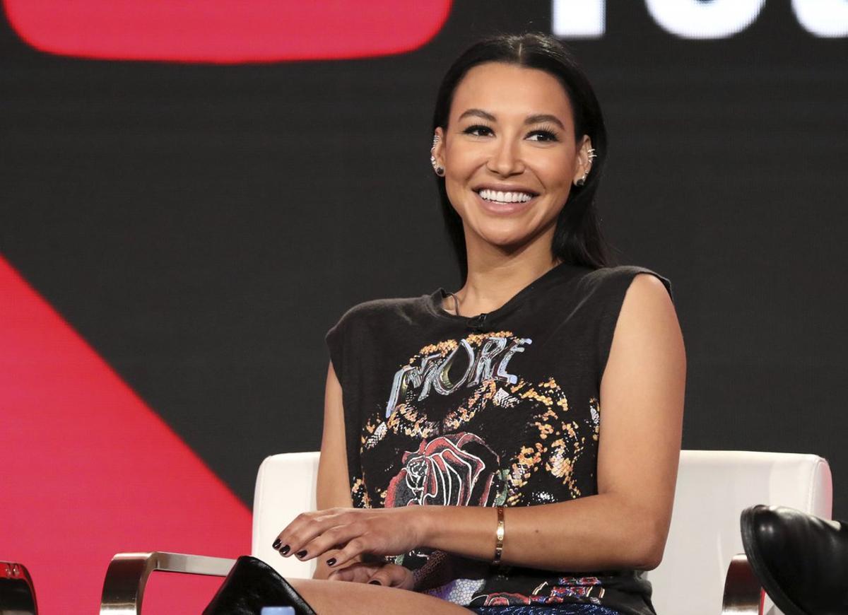 FILE - In this Jan. 13, 2018, file photo, Naya Rivera participates in the Step Up: High Water panel during the YouTube Television Critics Association Winter Press Tour in Pasadena, Calif. Authorities say former âGleeâ star Rivera is missing and being searched for at a Southern California lake. The Ventura County Sheriff’s Department late Wednesday, July 8, 2020, confirmed that Rivera is the person being searched for in the waters of Lake Piru, which is approximately 56 miles (90 kilometers) northwest of downtown Los Angeles. (Photo by Willy Sanjuan/Invision/AP, File)