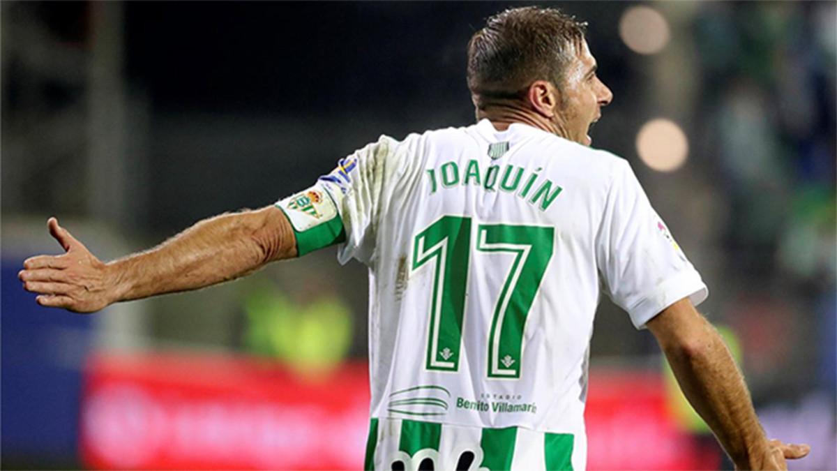 Joaquín seguirá hasta 2020 en el Betis