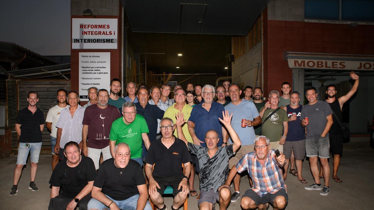 La trobada anual dels Amics de la Fusta.
