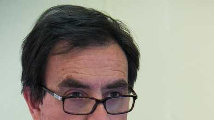 Joaquín Alarcón durante esta entrevista.