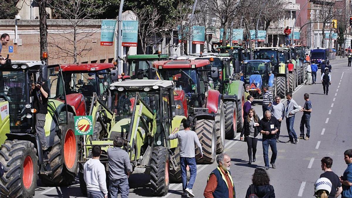 Unió de Pagesos preveu fer tractorades a Girona per defensar el sector