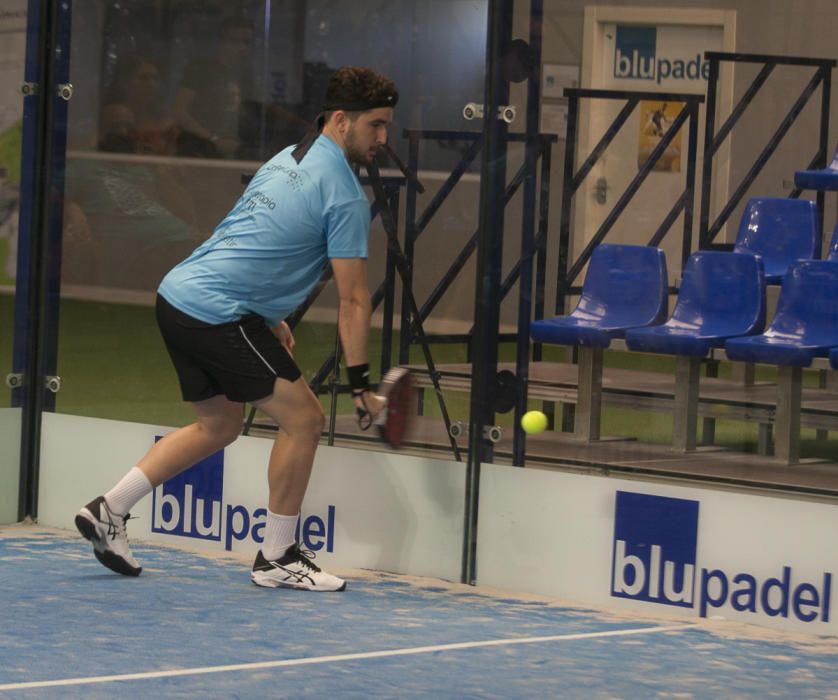 Se vivieron partidos muy intensos en las finales disputadas en Blupadel