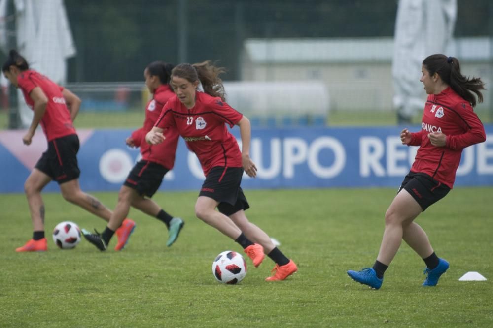 El Dépor Abanca prepara el partido del Femarguín