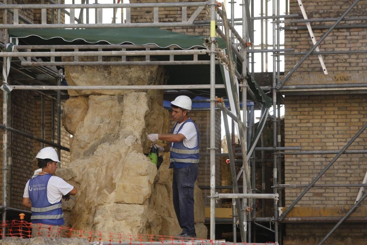 Fotogalería/ Obras del Templo Romano