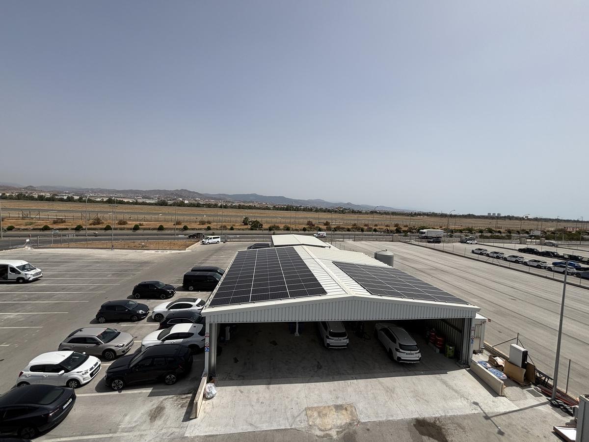 Europcar instalaciones fotovoltaicas en Aeropuerto de Málaga