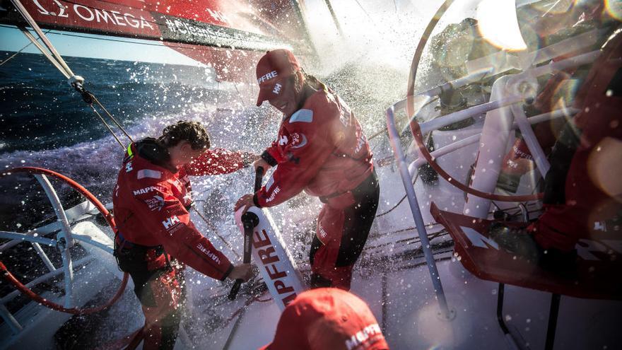 Comienzo de la Segunda Etapa de la Volvo Ocean Race en el MAPFRE