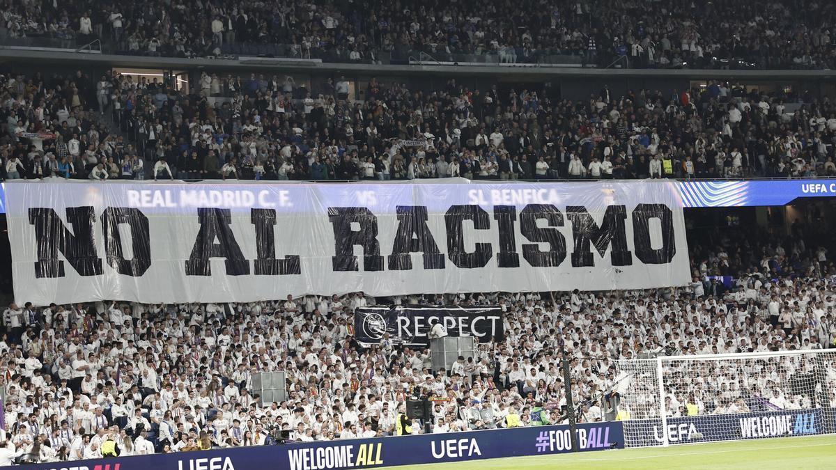 ¡Fuerte dispositivo policial para el Madrid - Benfica!