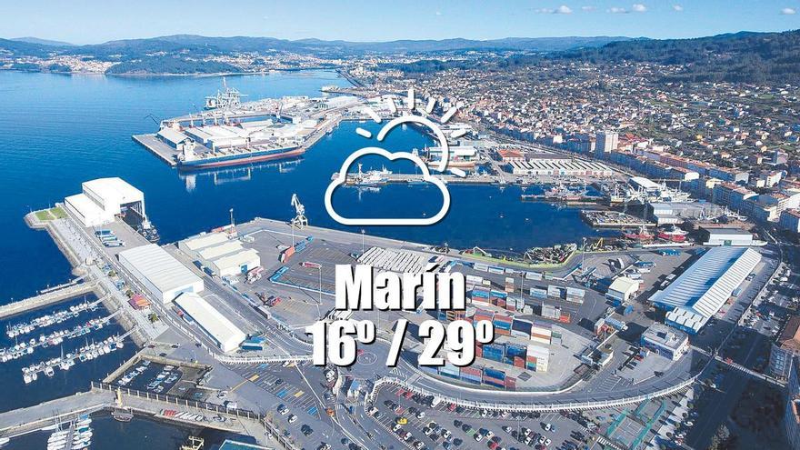 El tiempo en Marín: previsión meteorológica para hoy, lunes 24 de junio