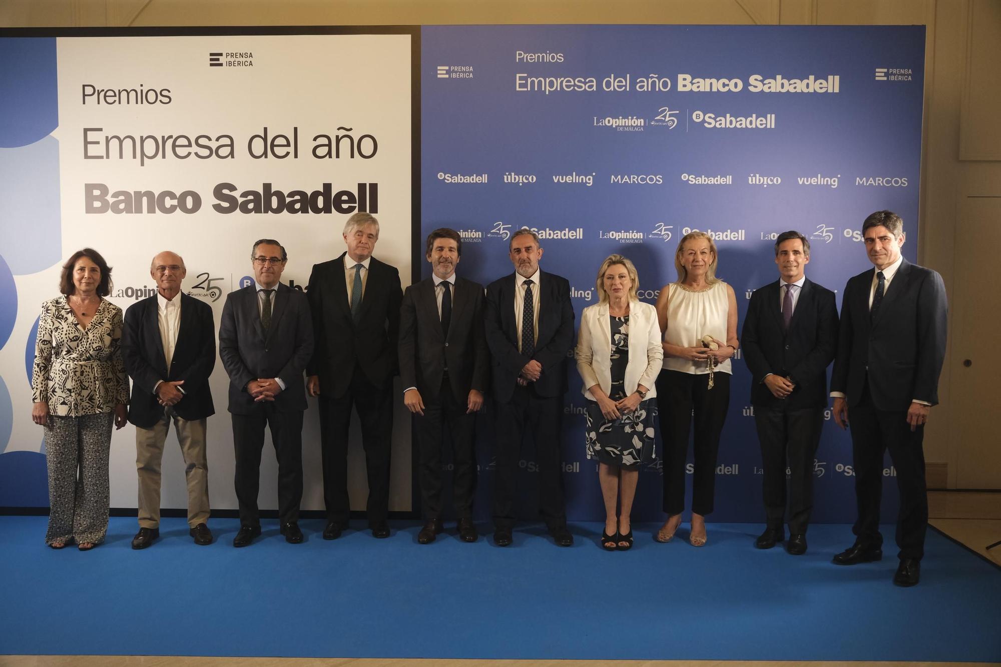 Los I Premios Empresa del Año Banco Sabadell, en imágenes