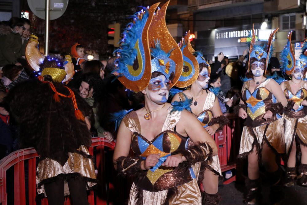 Rua de Carrosses i Comparses que ha tancat el Carnaval de la Costa Brava Sud a Blanes