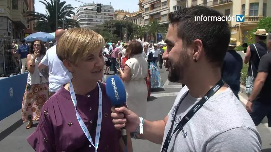 Marian Cano participa en la previa de la mascletà con InformaciónTV