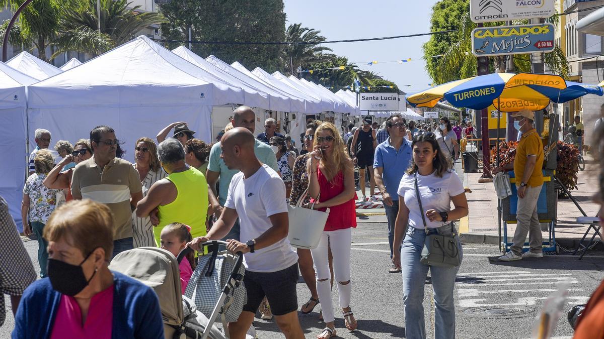 Un momento de la Feria del Sureste celebrada este fin de semana en Cruce de Arinaga.